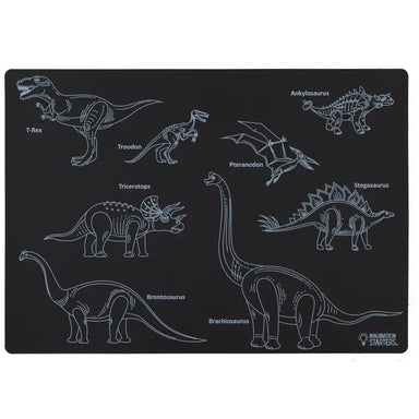 Chalkboard Dinosaur Placemat - The Bronze Butterfly