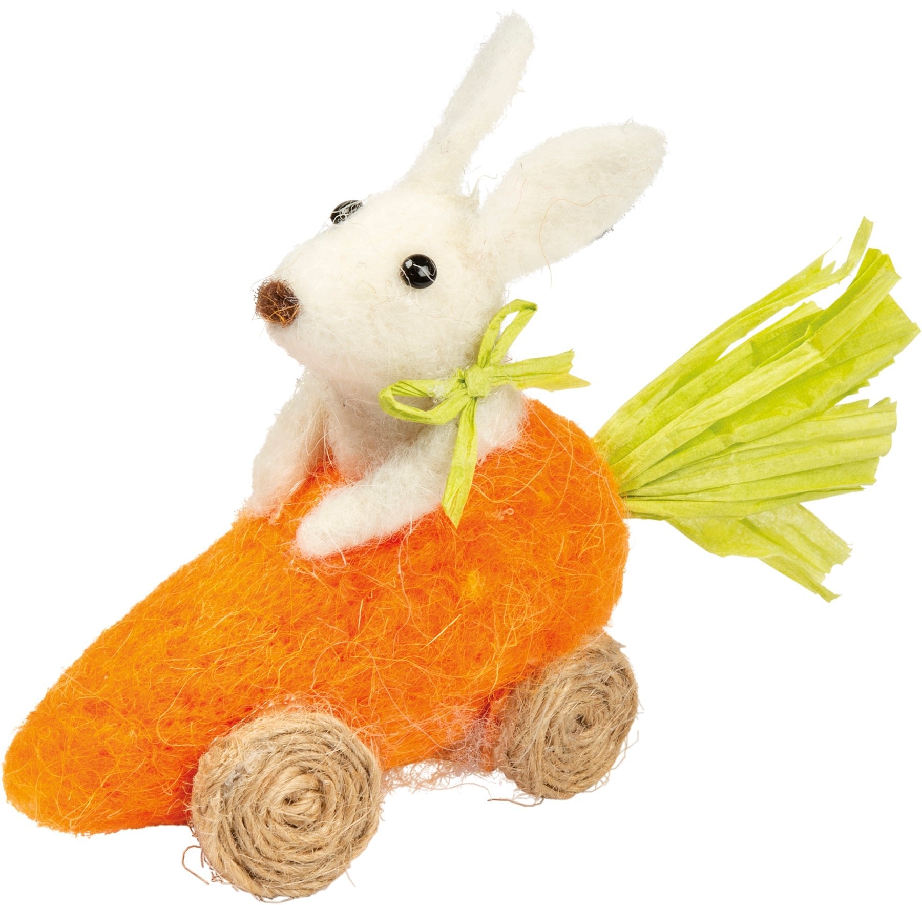 Critter - Bunny Carrot Car - The Bronze Butterfly