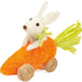 Critter - Bunny Carrot Car - The Bronze Butterfly