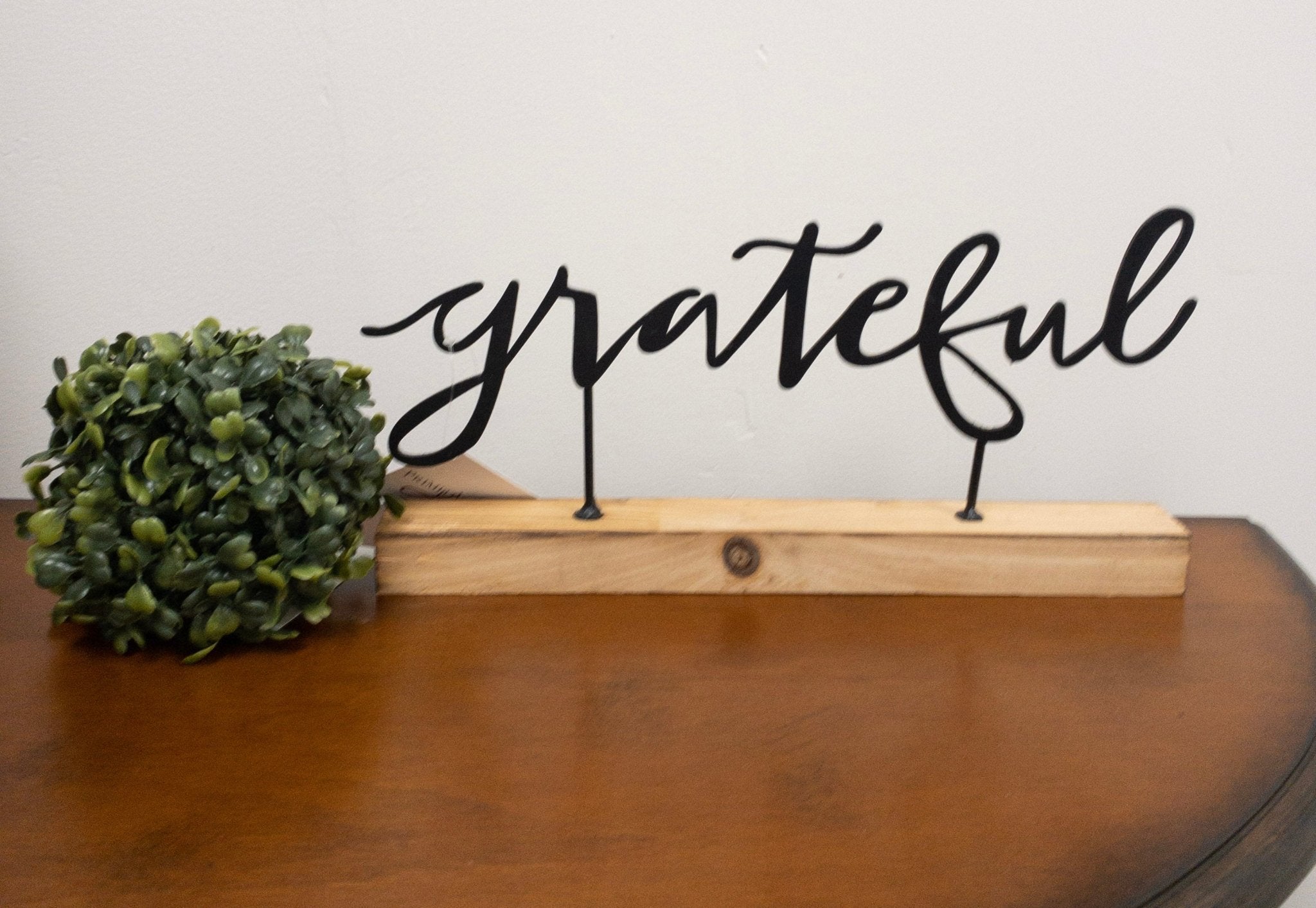 Free standing grateful sitter - The Bronze Butterfly