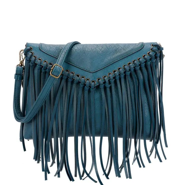 Fringe Crossbody Bag - The Bronze Butterfly