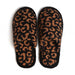 Fuzzy Leopard Print Slippers - The Bronze Butterfly
