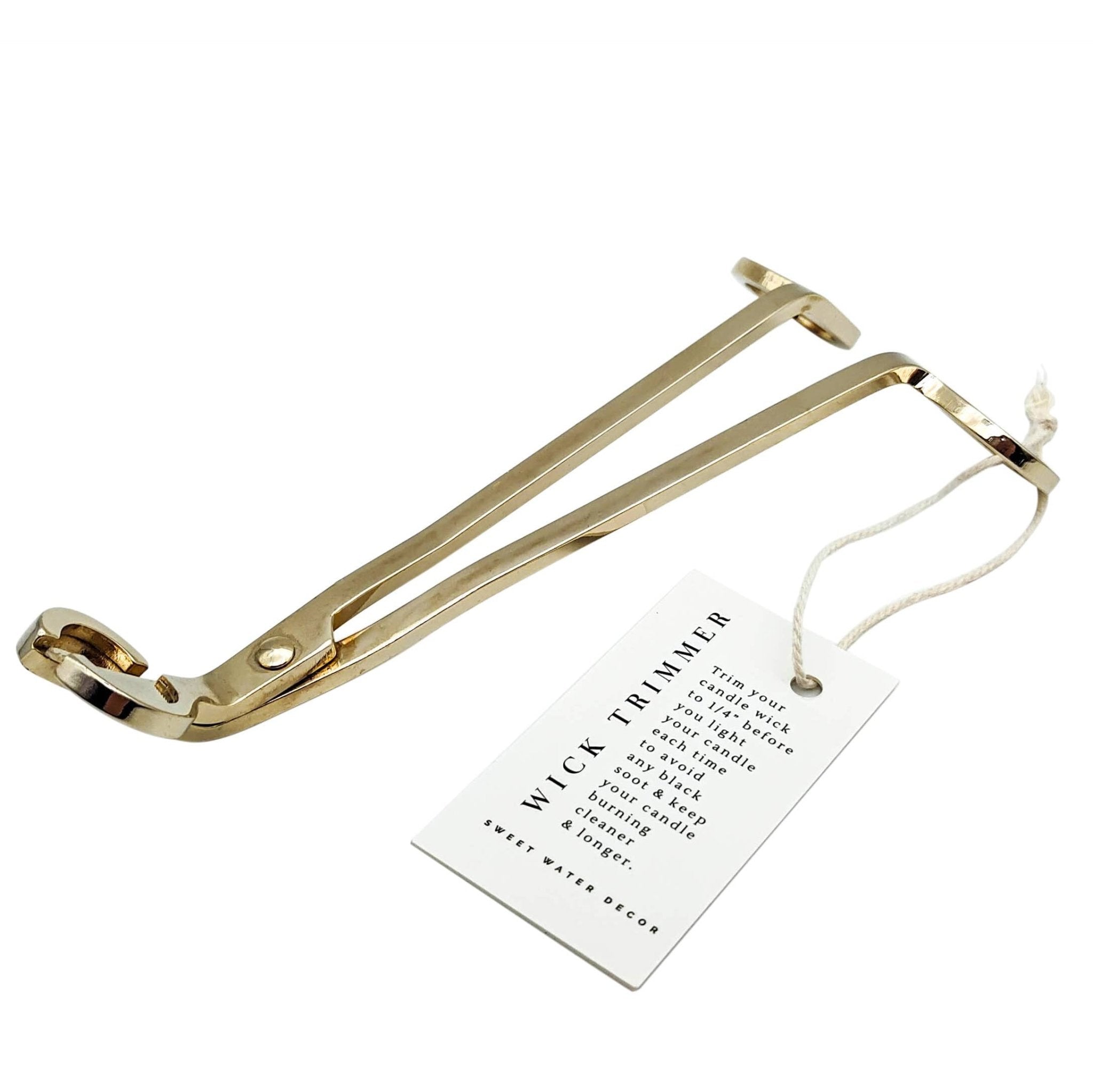 Gold Wick Scissors - The Bronze Butterfly