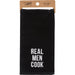 Kitchen Towel - Real Men Cook - The Bronze Butterfly
