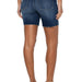 Liverpool Women's Kristy Hi - Rise Cut Hem Vintage Denim Short 7" - The Bronze Butterfly