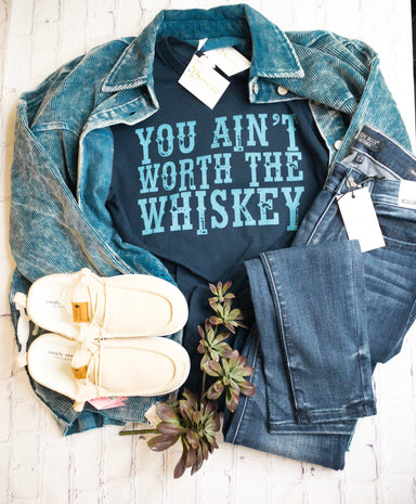 Mineral Washed Corduroy Shacket - The Bronze Butterfly