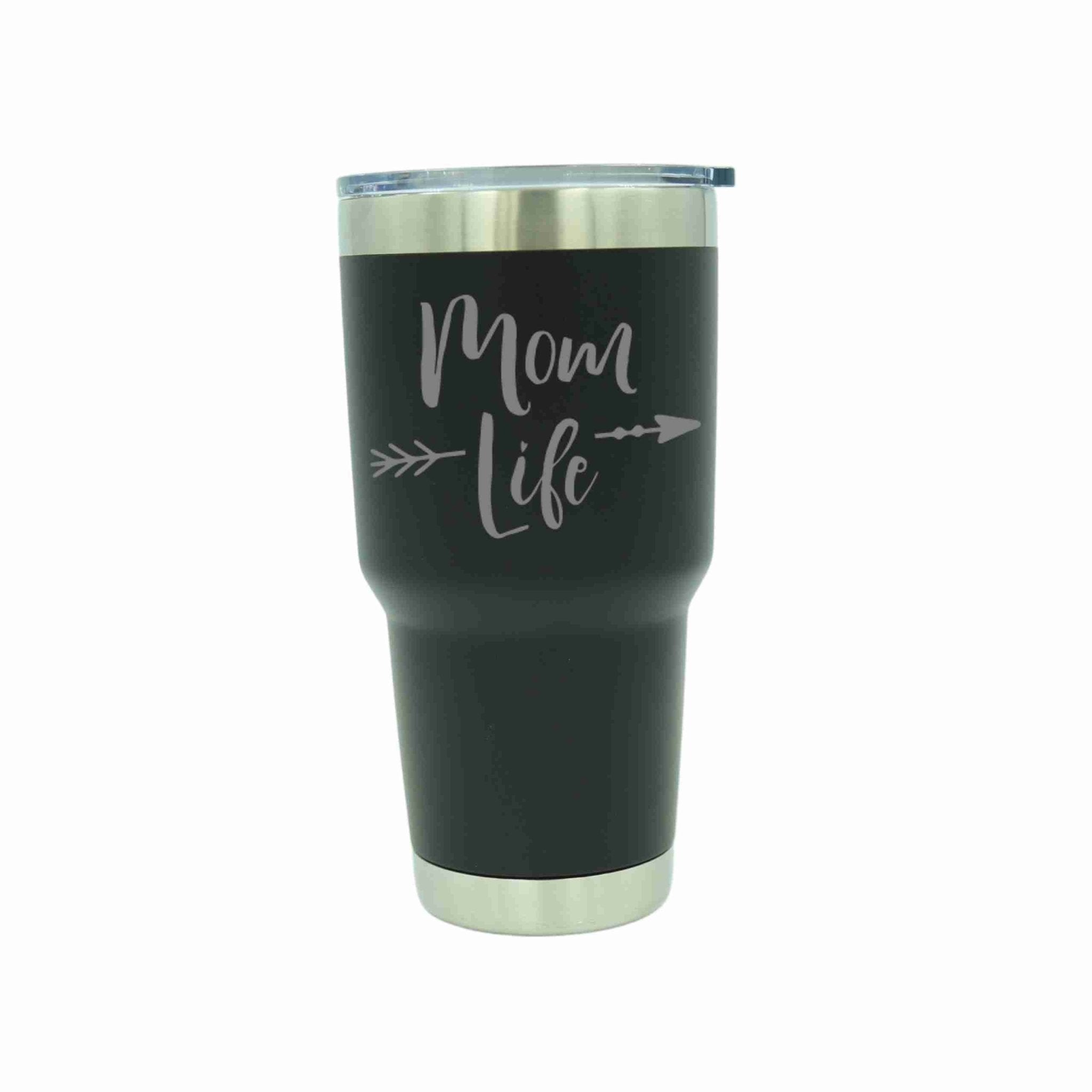 "Mom Life" 30 oz. Tumbler - The Bronze Butterfly