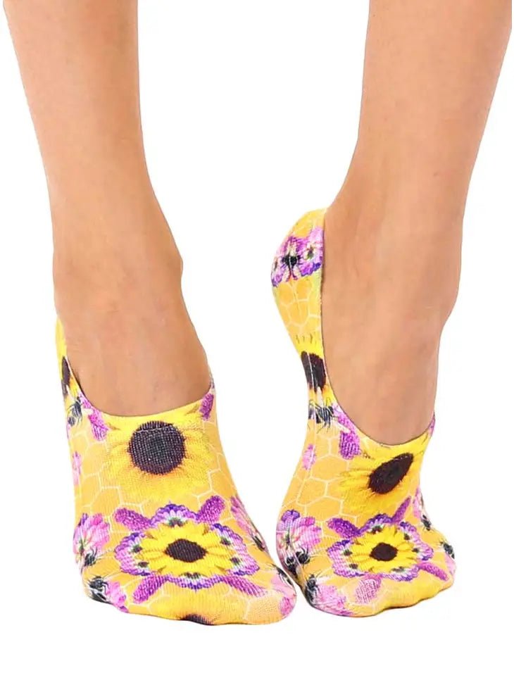 No Show Non Slip Socks - The Bronze Butterfly