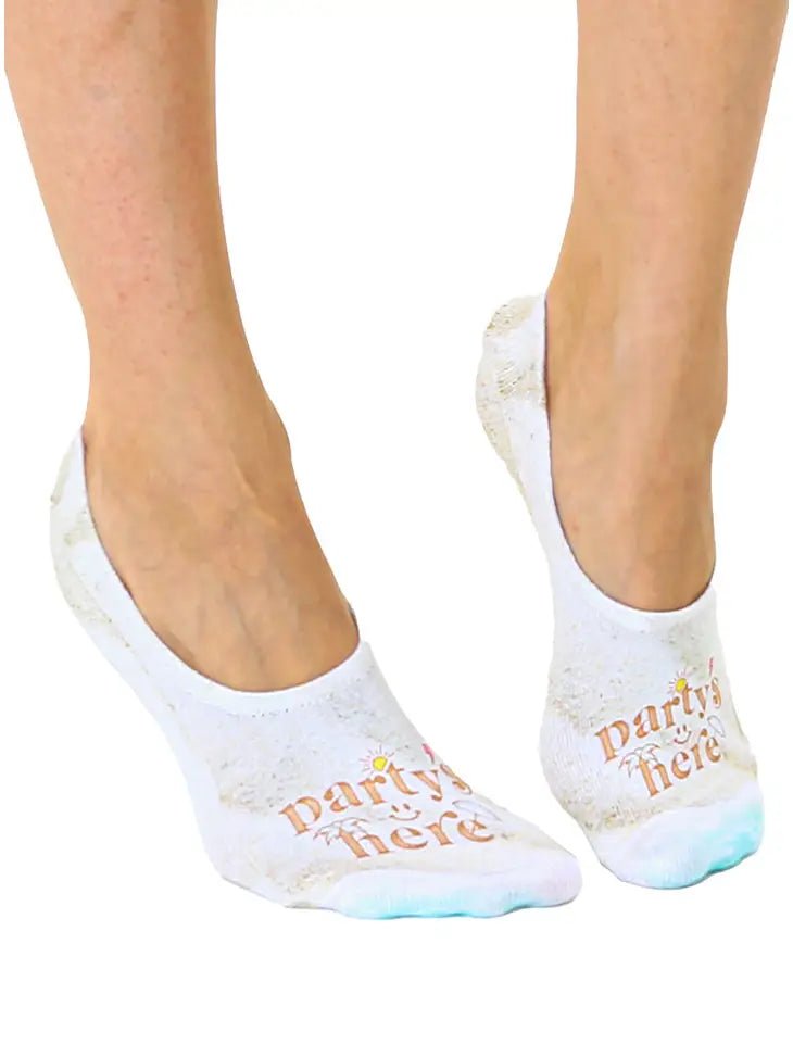 No Show Non Slip Socks - The Bronze Butterfly