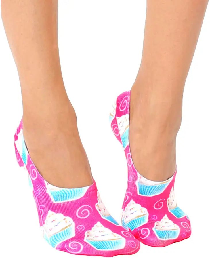 No Show Non Slip Socks - The Bronze Butterfly