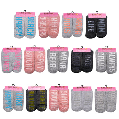 Non slip socks by Simply southern - The Bronze Butterfly