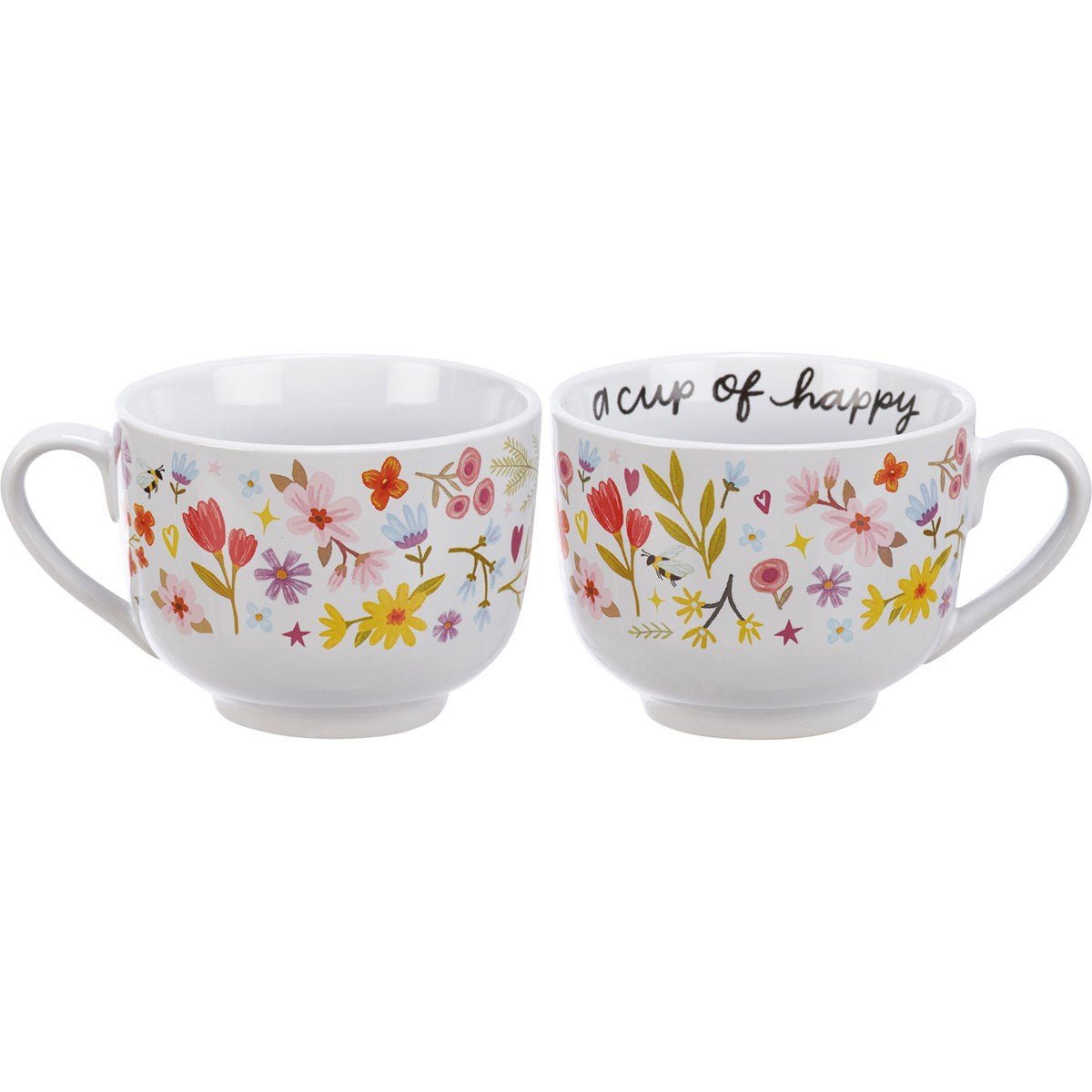 Primitive by Kathy Stoneware 20 oz mug - The Bronze Butterfly