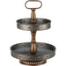 Primitives by Kathy Two Tiered Decorative Tray - The Bronze Butterfly