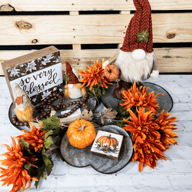 Pumpkin Tray Set - set of three - The Bronze Butterfly