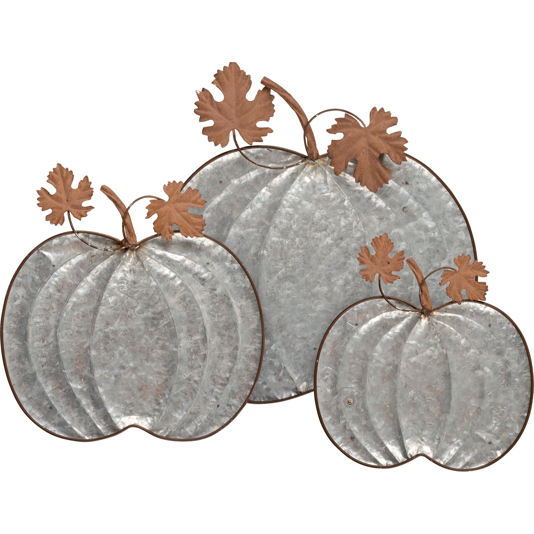 Pumpkin Tray Set - set of three - The Bronze Butterfly