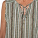 Shirred Back Sleeveless Top - The Bronze Butterfly