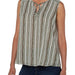 Shirred Back Sleeveless Top - The Bronze Butterfly
