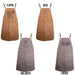 Simply Southern Canvas & Leather Grilling Apron - The Bronze Butterfly