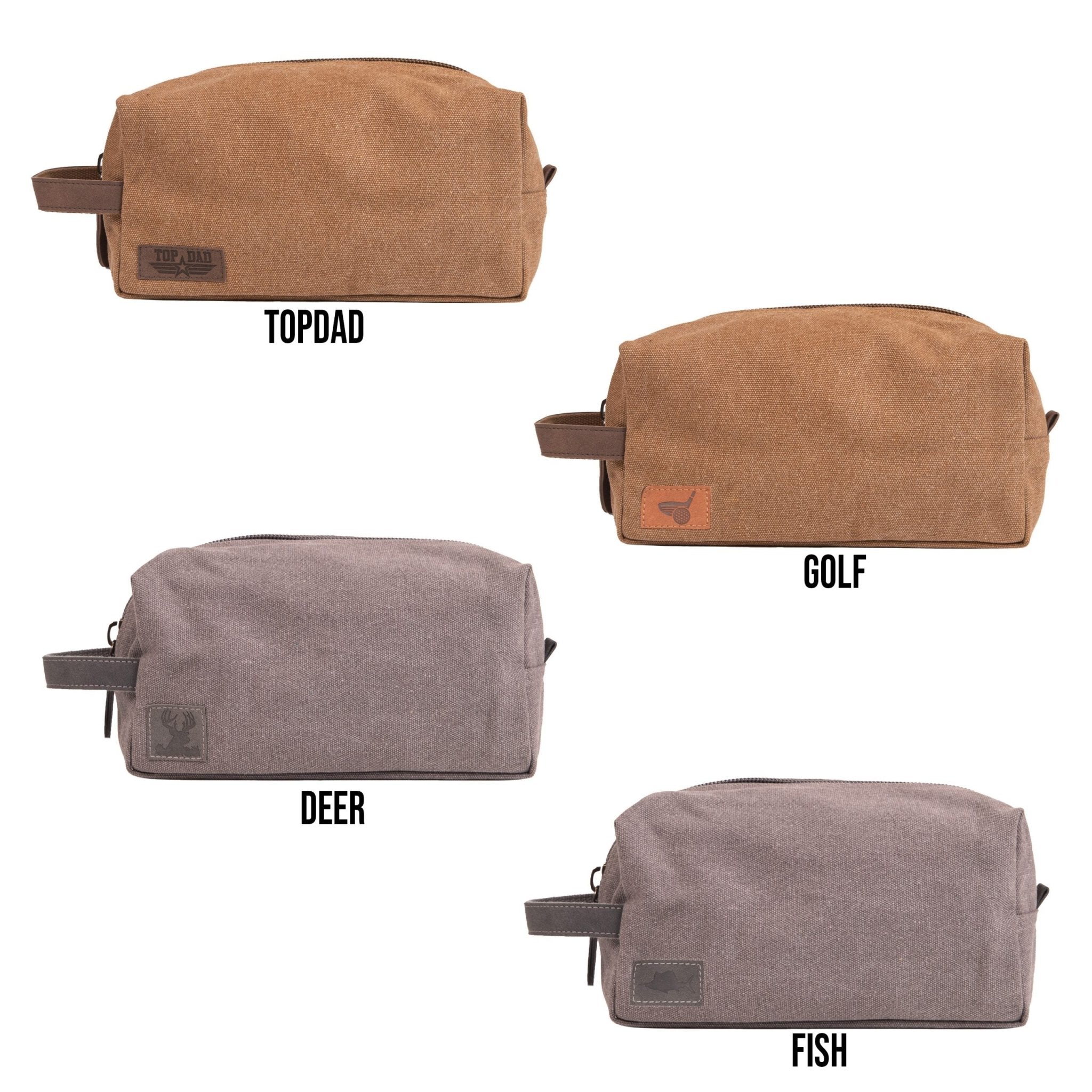 Simply Southern Canvas Men's Travel Case - The Bronze Butterfly