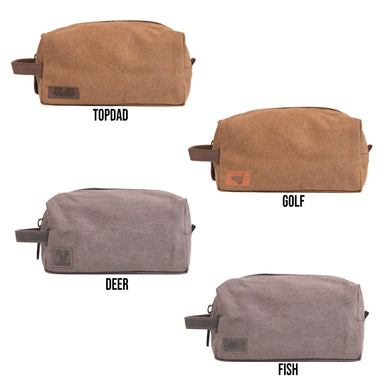 Simply Southern Canvas Men's Travel Case - The Bronze Butterfly