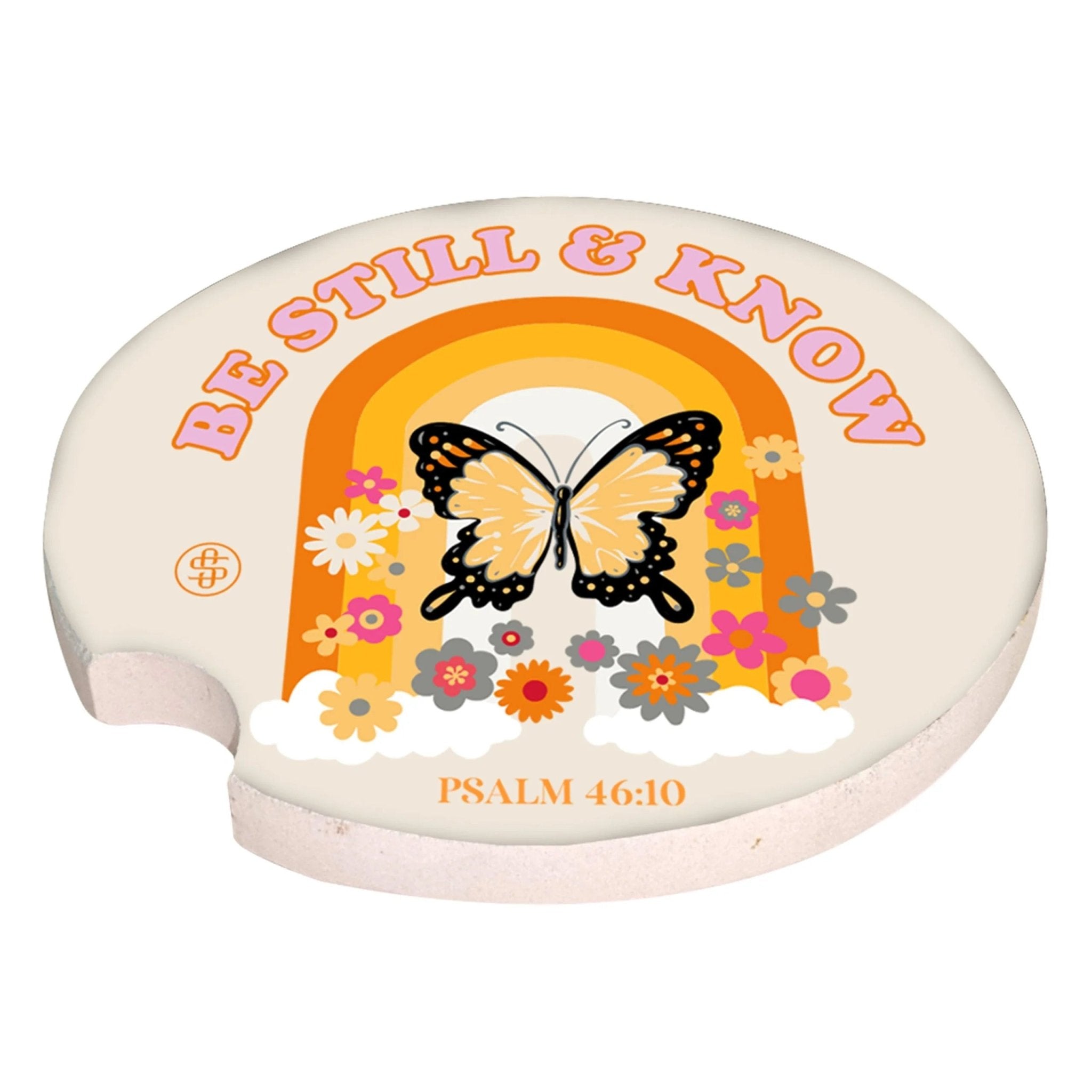 Simply Southern Car Coasters - The Bronze Butterfly