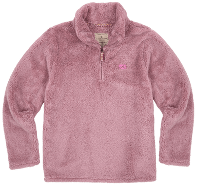 Simply Southern Women's Classic Sherpa Quarter Zip Pullover - The Bronze Butterfly