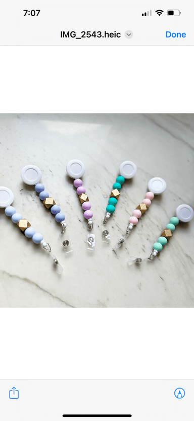 Solid Collection: Badge Reels - The Bronze Butterfly