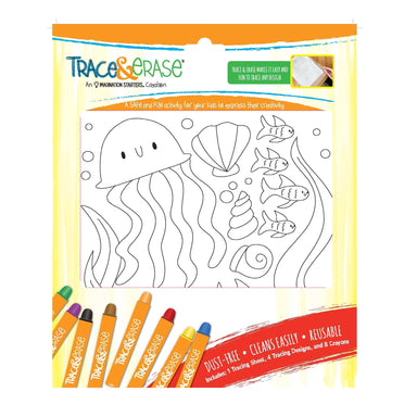 Trace Erase Sea Life - Drawing, Tracing Set NEW package - shipping Fall '23 - The Bronze Butterfly