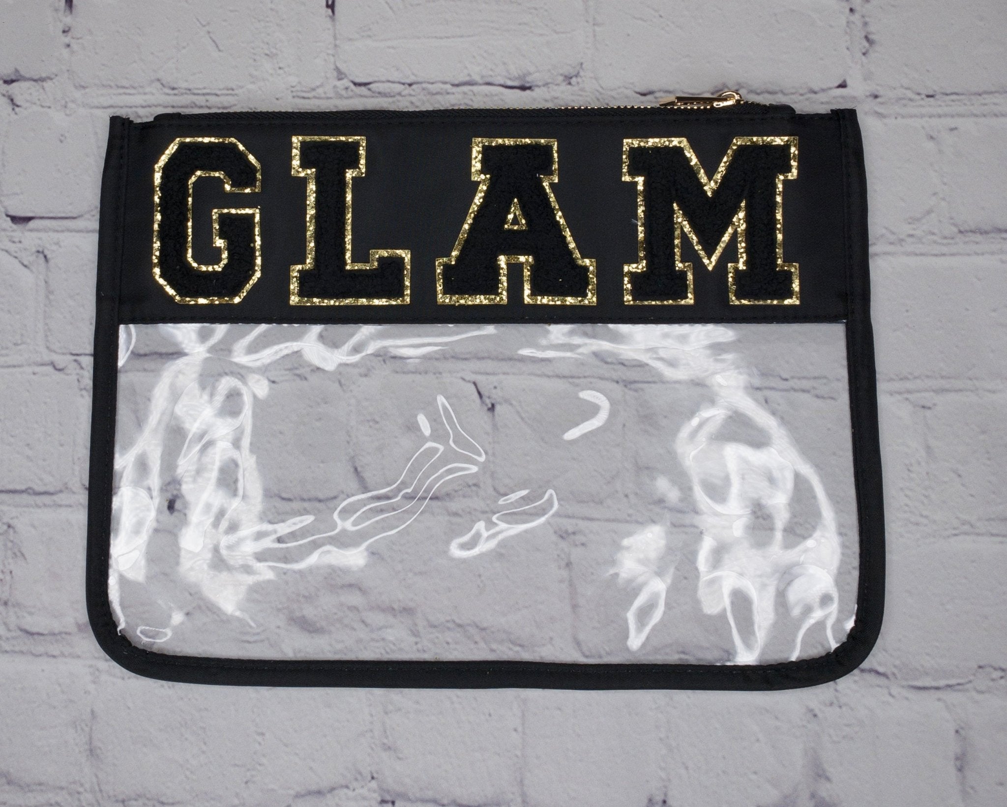 Trendy Travel Bags with SEWN on Chenille letters - The Bronze Butterfly