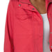 Utility Crop Jacket - Watermelon - The Bronze Butterfly